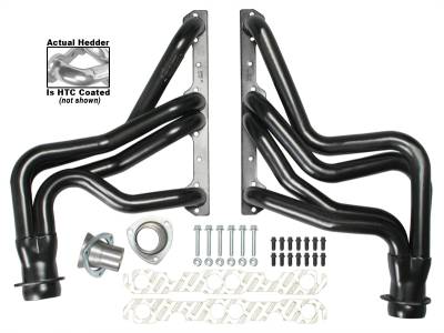 Hedman Hedders - Hedman 68466 Silver Long-Tube Headers for 82-92 Chevy Camaro 283-400