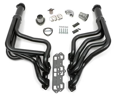 Hedman Hedders - Hedman 58150 Uncoated LongTube EO Headers 68-76 Olds 442 Cutlass F85 400-455
