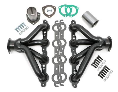 Hedman Hedders - Hedman 68520 Hedman Block Hugger Street Rod Headers for GM LS Engines