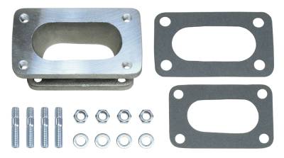 Trans-Dapt Performance - Trans-Dapt 2107 1.75" Weber DGV to Datsun for Toyota Carb. Adapter Cast Alu