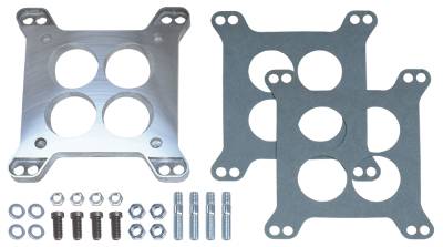 Trans-Dapt Performance - Trans-Dapt 2090 1/2" Tall Universal 4BBL Adapter Carb. Adapter -Cast Aluminum
