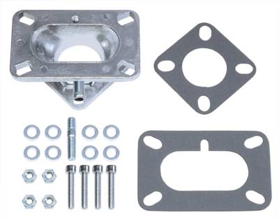 Trans-Dapt Performance - Trans-Dapt 2125 Carburetor Adapter 1.625" Tall Weber DGV Cast Aluminum for Jeep