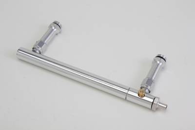 Trans-Dapt Performance - Trans-Dapt Performance 2191 Holley Fuel Log Billet Aluminum Clear Anodized