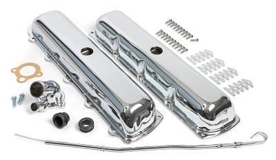 Trans-Dapt Performance - Trans-Dapt 3381 Engine Kit Center PCV for OLDS 330-455/Pontiac 403 Chrome