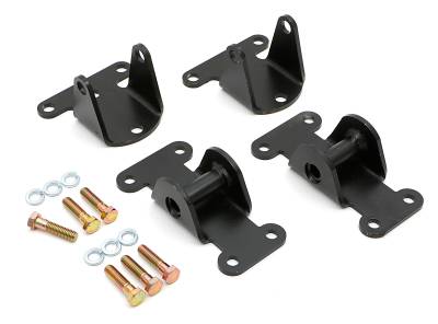 Trans-Dapt Performance - Trans-Dapt 4228 Steel Engine Mounts Kit 2-9/32" tall 2-3/8" Wide Tabs Chevy All