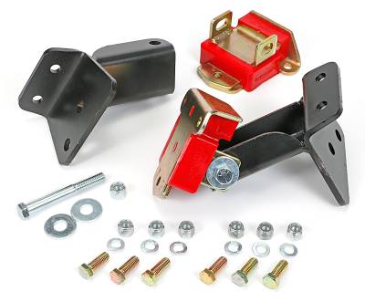 Trans-Dapt Performance - Trans-Dapt 4155 Motor Mount Chevy V8/58 or Later 55-57 Cars- Polyurethane