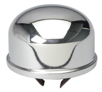 Trans-Dapt Performance - Trans-Dapt Performance 4802 2-3/8" Diameter Push-In Style Breather Cap Chrome