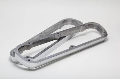 Trans-Dapt Performance - Trans-Dapt 6080 1-3/8" Tall Polished Aluminum Valve Cover Spacer SB Ford