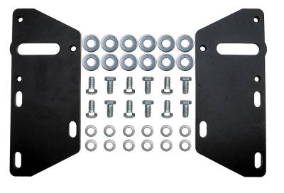 Trans-Dapt Performance - Trans-Dapt 4691 Motor Mount Plates Chevy 283/350/LT1 S10/S15 4.3L 2WD w/TH350