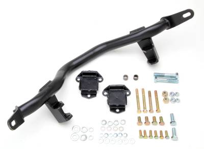 Trans-Dapt Performance - Trans-Dapt 4566 Crossmember Mount Kit for Chevy SB V8/Jeep YJ Wrangler