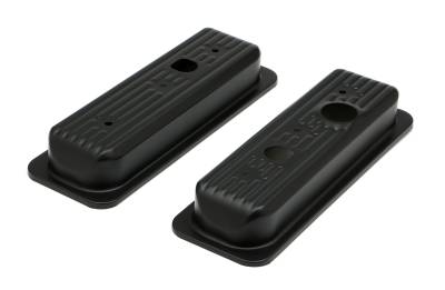Trans-Dapt Performance - Trans-Dapt 8696 Powder Coated Valve Cover for GM 4.3L V6 Asphalt
