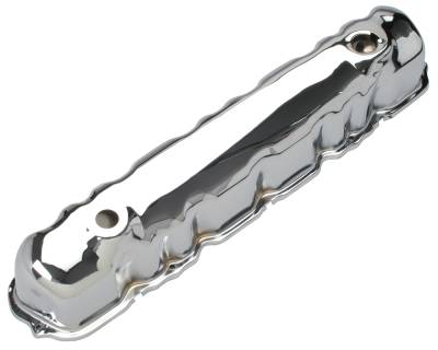 Trans-Dapt Performance - Trans-Dapt 9338 Valve Covers Stock Chrome for 60-80 Ford 144/170/200/250 L6