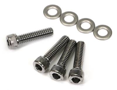 Trans-Dapt Performance - Trans-Dapt Performance 9434 Hex Valve Cover Bolts w/Washers 1/3" Thread 1" Long