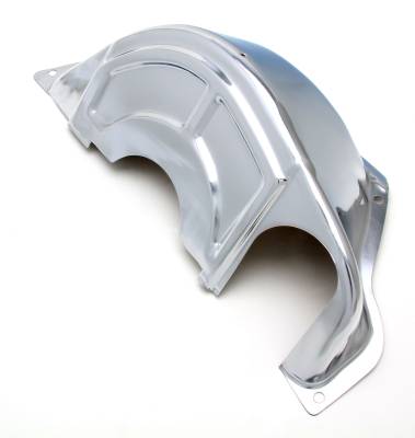 Trans-Dapt Performance - Trans-Dapt 9417 Flexplate Torque Converter Cover Trans. Chrome 62-73 Powerglide
