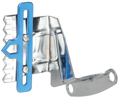 Trans-Dapt Performance - Trans-Dapt 9179 Timing Chain Tab w/Pointer Chevy SB 283/400 4.3L V6 8" Balancers