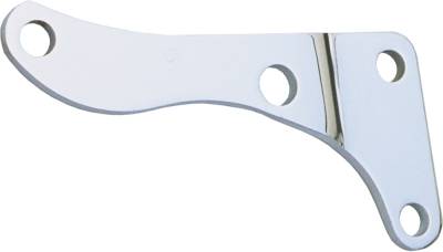 Trans-Dapt Performance - Trans-Dapt 9637 Alternator Bracket Lower w/p Chrome 69-86 Chevy 305-350 Long