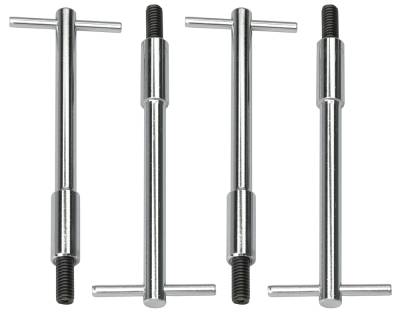 Trans-Dapt Performance - Trans-Dapt 9672 Chrome 5/16"-18 x 5-3/8" Tall T-Bar Style Valve Cover Fasteners