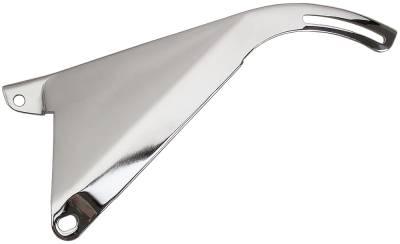 Trans-Dapt Performance - Trans-Dapt 9581 Alternator Bracket Top w/p Chrome 65-68 Chevy 396-454 Short