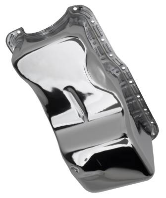 Trans-Dapt Performance - Trans-Dapt 9532 Chrome OEM Style Oil Pan Ford 351W Stock Capacity