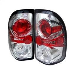 Spyder Auto - Spyder Auto 5002334 Euro Style Taillights Chrome/Clear for 97-04 Dodge Dakota