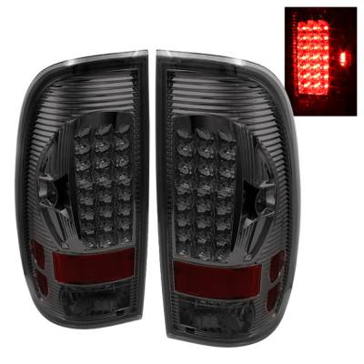 xTune Auto - xTune Auto 5012968 LED Taillights Chrome/Smoked