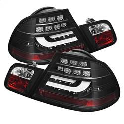 Spyder Auto - Spyder Auto 5076564 Black/Clear LED Taillights for 04-06 BMW 325Ci/330Ci