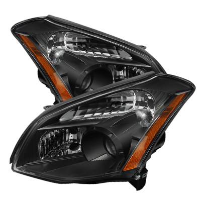 xTune Auto - xTune Auto 9025549 Crystal Headlights Black/Clear