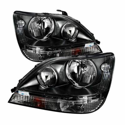 xTune Auto - xTune Auto 9028243 Crystal Headlights Black/Clear