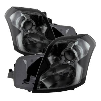 xTune Auto - xTune Auto 9023811 Crystal Headlights Chrome/Smoked