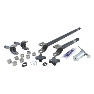 Yukon Gear and Axle - Yukon Gear YA W24120 Front Chromoly Axle Kit GM 8.5" 19/28 Spl Super Joints