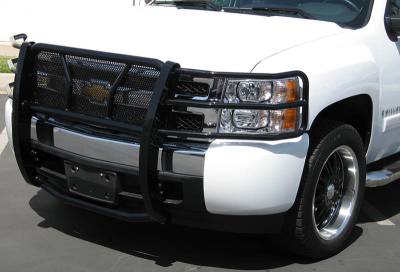 Steelcraft - Steelcraft 50-0320 Black HD Grille Guard for 07-13 Chevy Silverado 1500
