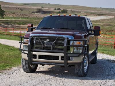 Steelcraft - Steelcraft 50-1320 Black HD Grille Guard for 08-10 Ford Super Duty