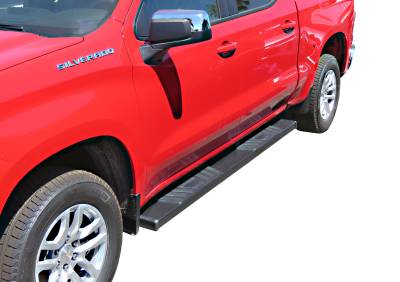 Steelcraft - Steelcraft 500-02290 STX500 Black Running Boards 19-25 Silverado 1500 Crew Cab