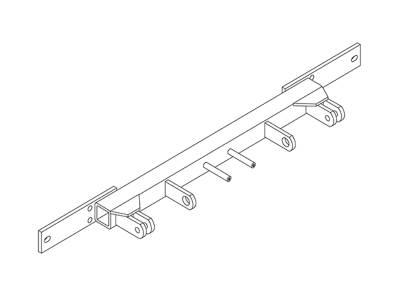 Blue Ox - Blue Ox BX1957 Tow Bar Base Plate for 2003-2005 Dodge RAM 1500 Pickup