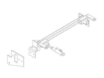 Blue Ox - Blue Ox BX2908 Tow Bar Base Plate for 2004-2007 Lexus GX470