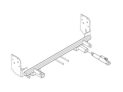 Blue Ox - Blue Ox BX2252 Tow Bar Base Plate 2007-2008 Honda Fit Sport