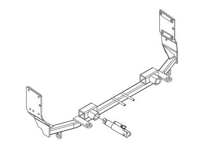 Blue Ox - Blue Ox BX2199 Tow Bar Base Plate for 08-11 Ford Focus Manual Transmission