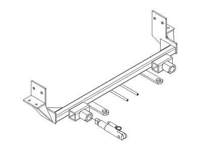 Blue Ox - Blue Ox BX3759 Tow Bar Base Plate for 2005-2007 Toyota Corolla & Matrix
