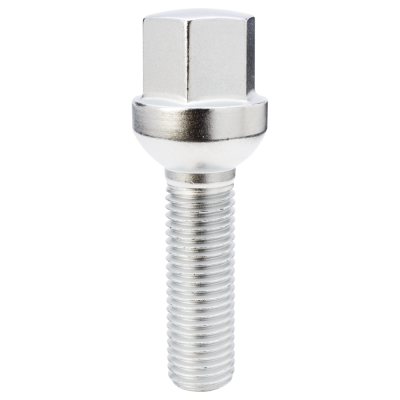 Gorilla Automotive - Gorilla 18023 Lug Bolt Ball Seat Chrome 12mm x 1.50 Total 2.50" US 1.52"