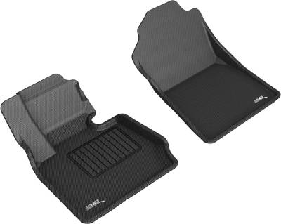 3D MAXpider - MAXpider L1BM03211509 Kagu Floor Mat Front Black 11-18 BMW X3