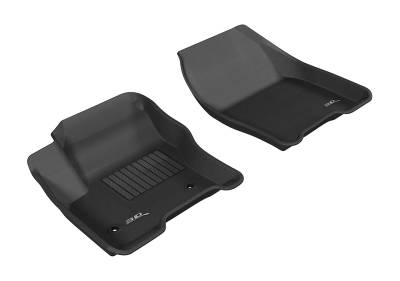 3D MAXpider - 3D MAXpider L1FR05611509 Kagu Floor Mat Front Black 13-18 Ford C-Max/Escape