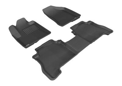 3D MAXpider - 3D MAXpider L1HY00501509 Kagu Floor Mat for 07-09 Hyundai Santa Fe
