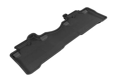 3D MAXpider - MAXpider L1HD05821509 Kagu Floor Mat Rear Black Honda Pilot