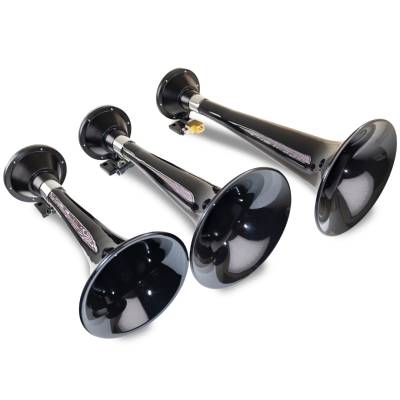 Kleinn Automotive Accessories - Kleinn Automotive 230 The Beast Black Triple Train Horn