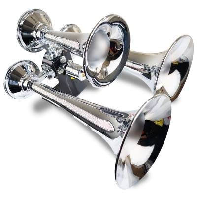 Kleinn Automotive Accessories - Kleinn Automotive 501 Kleinn 500 Series Train Horn Triple Trumpet