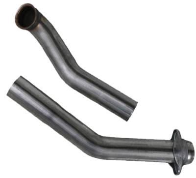 Diamond Eye Performance - Diamond Eye 162004 Kit Downpipe 3" 409 Stainess Steel for 94-97.5 Ford 7.3L