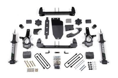 Zone Offroad - Zone Offroad ZONC60 6.5" Lift w/o Shock for 14-18 Silverado/Sierra 1500 4WD Alu