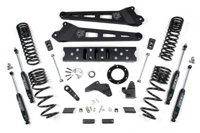 Zone Offroad - Zone Offroad ZOND118N 6.5" Lift Zone Shocks for 19-24 RAM 2500 4WD Diesel
