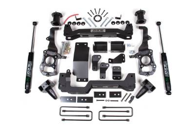 Zone Offroad - Zone Offroad ZONF99F 2-4" FR/RR Lift Kit w/Fox Adventure Shocks for 21-24 F150