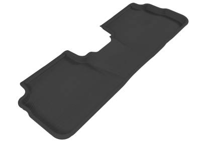 3D MAXpider - MAXpider L1TY05921509 Kagu Floor Mat Rear Black for 09-13 Toyota Corolla